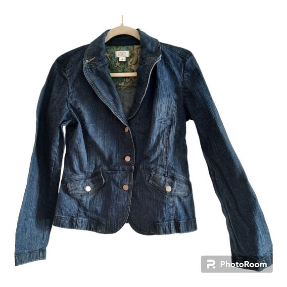 Ann Taylor Loft Denim Jean Jacket - Picture 1 of 3
